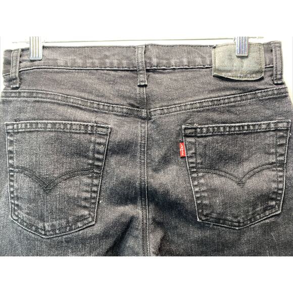 Levi's 511 Slim Stretch Black Jeans Boys Size 20R 30x30 - Picture 2 of 8